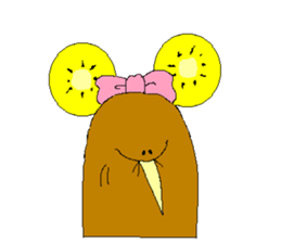 Kiwi Sticker. sticker #2689485