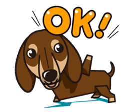 iinu - Dachshund sticker #2689892