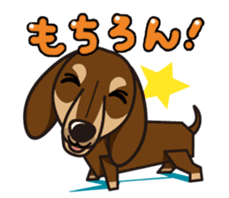 iinu - Dachshund sticker #2689895