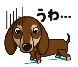 iinu - Dachshund sticker #2689898