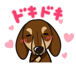 iinu - Dachshund sticker #2689899