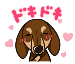 iinu - Dachshund sticker #2689899
