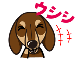 iinu - Dachshund sticker #2689902