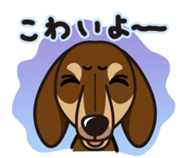 iinu - Dachshund sticker #2689903
