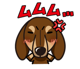 iinu - Dachshund sticker #2689906