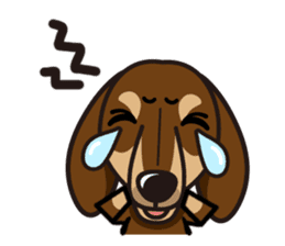 iinu - Dachshund sticker #2689908