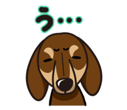 iinu - Dachshund sticker #2689909