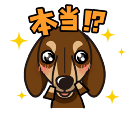 iinu - Dachshund sticker #2689911