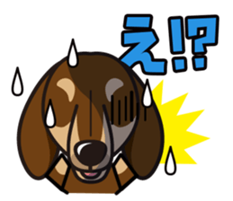 iinu - Dachshund sticker #2689914