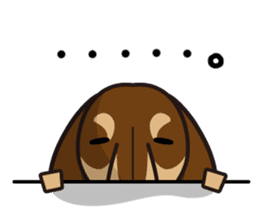 iinu - Dachshund sticker #2689916