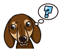 iinu - Dachshund sticker #2689920