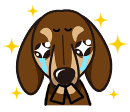 iinu - Dachshund sticker #2689927