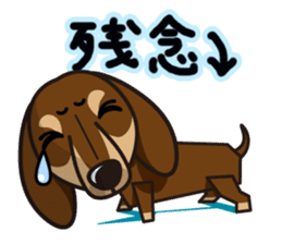 iinu - Dachshund sticker #2689930
