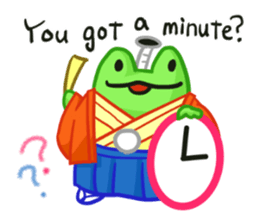 Tonosama Frog 2(English version) sticker #2690055
