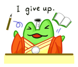 Tonosama Frog 2(English version) sticker #2690061