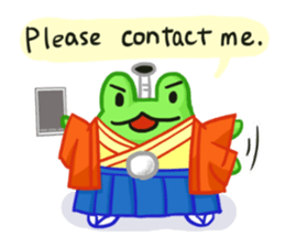 Tonosama Frog 2(English version) sticker #2690071