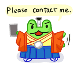 Tonosama Frog 2(English version) sticker #2690071