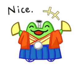 Tonosama Frog 2(English version) sticker #2690073