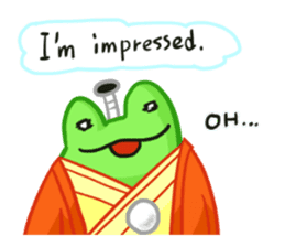 Tonosama Frog 2(English version) sticker #2690081