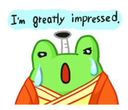 Tonosama Frog 2(English version) sticker #2690082