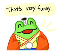 Tonosama Frog 2(English version) sticker #2690083