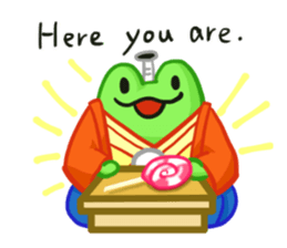 Tonosama Frog 2(English version) sticker #2690084
