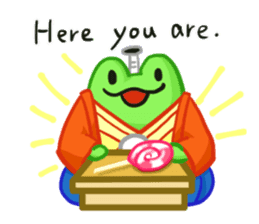 Tonosama Frog 2(English version) sticker #2690084