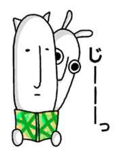 long faced animal. sticker #2690091