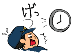 Fire brigade member Sticker sticker #2690139