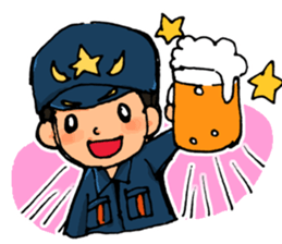 Fire brigade member Sticker sticker #2690141