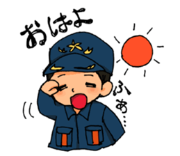 Fire brigade member Sticker sticker #2690150