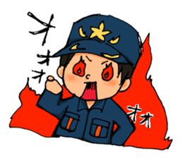 Fire brigade member Sticker sticker #2690153