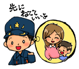 Fire brigade member Sticker sticker #2690159