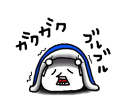 white ball man sticker #2690362