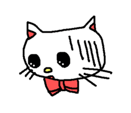 Elegant Small cat sticker #2690772