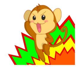 Monta of Monkey! sticker #2690851