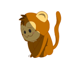 Monta of Monkey! sticker #2690875