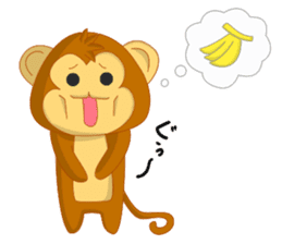 Monta of Monkey! sticker #2690879