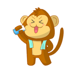 Monta of Monkey! sticker #2690884