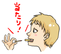A nostalgic interesting Japanese vol.1 sticker #2691008