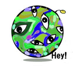 These aliens speak Kansai dialect. sticker #2691169