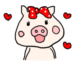 Pig Princess, sticker #2691219