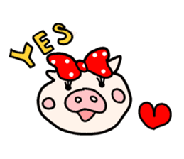 Pig Princess, sticker #2691223