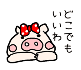 Pig Princess, sticker #2691232