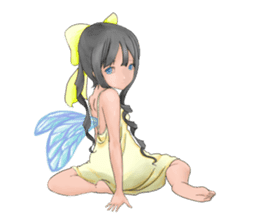 Fairy momo-chan sticker #2691497