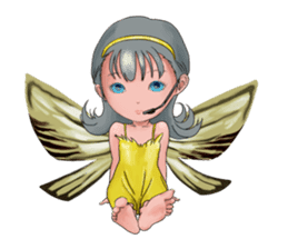 Fairy momo-chan sticker #2691502