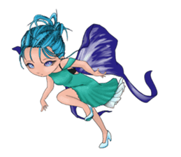 Fairy momo-chan sticker #2691518