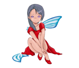 Fairy momo-chan sticker #2691526