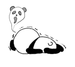 A life of panda sticker #2691673