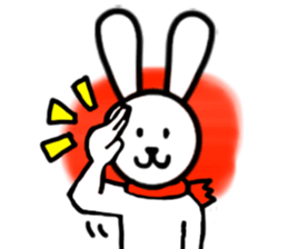 The welcomed rabbit sticker #2691734